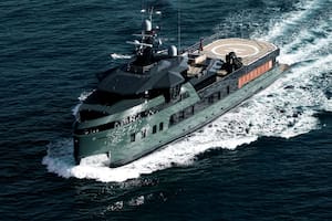 De quién es y cuánto cuesta el Pink Shadow, el imponente “superyatch” amarrado en Punta del Este