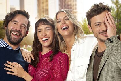 Agustín Sierra, Candela Vetrano, Maria del Cerro y Tomás Fonzi, protagonistas de la nueva puesta de La verdad