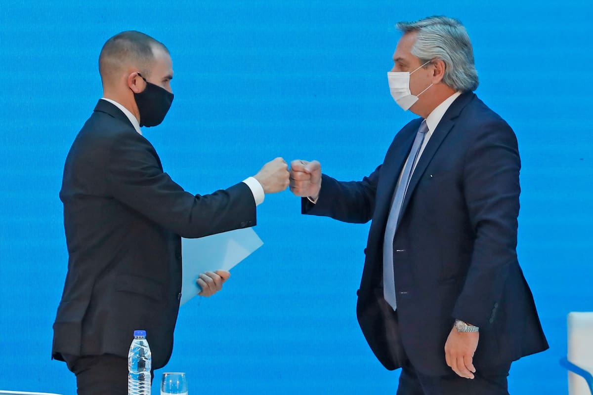 Alberto Fernández y Martín Guzmán