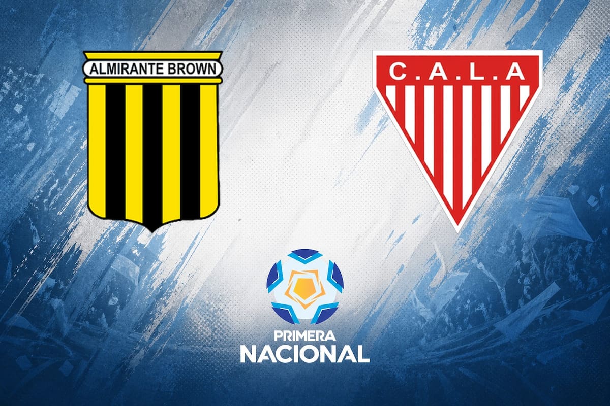 Almirante Brown y Los Andes disputaron uno de los encuentros de la jornada del fútbol argentino