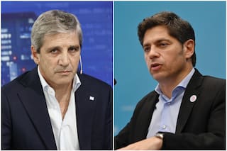 Luis Caputo volvió a criticar a Kicillof con un exabrupto