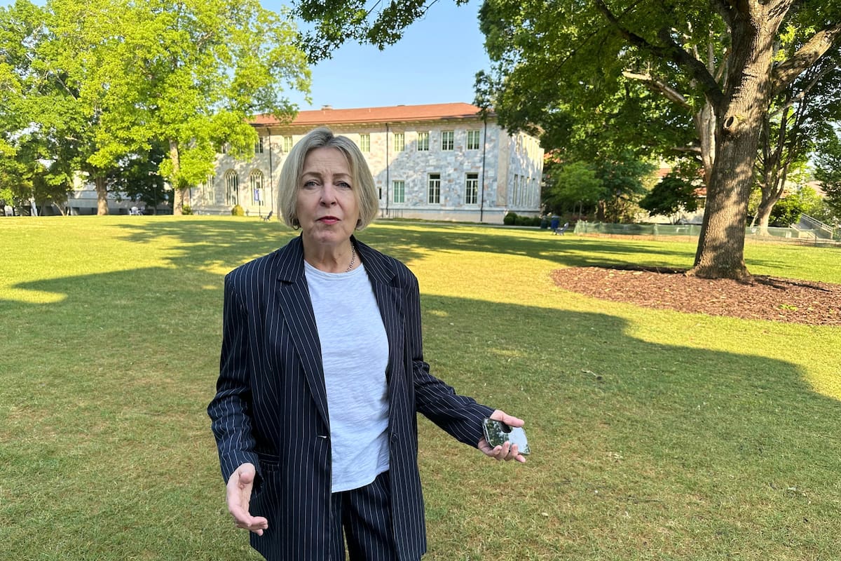 Docentes de Emory demandan a la universidad por arrestos en protesta de 2024