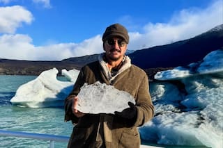 De los escenarios a los glaciares: Arjona disfrutó de una escapada familiar a la Patagonia