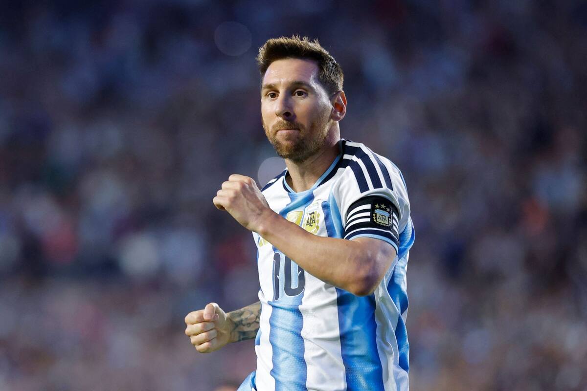 El capitán sigue vigente: Lionel Messi anotó su 117° gol para Argentina, a dos semanas de cumplir 39 años (Photo by Todd Kirkland / GETTY IMAGES NORTH AMERICA / Getty Images via AFP)