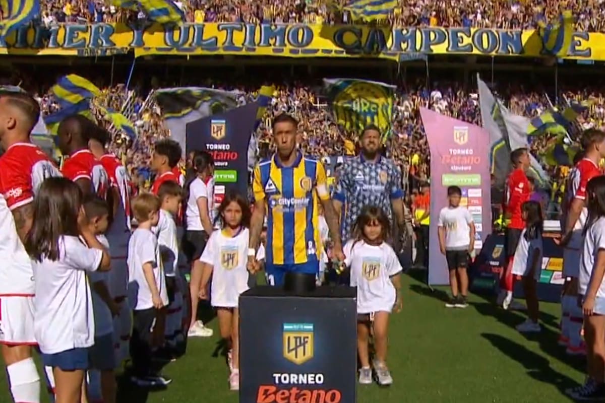 El espaldazo de Estudiantes de La Plata a Rosario Central, sorpresivamente campeón designado de la Liga Profesional por haber terminado primero en la tabla anual.