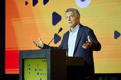 El expresidente argentino y presidente del PRO, Mauricio Macri