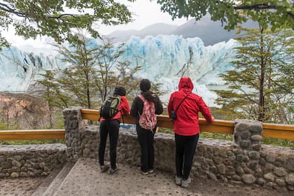 El glaciar Perito Moreno.