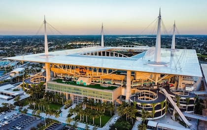 El HardRock Stadium de Miami, sede del encuentro Argentina-Cabo Verde, tiene capacidad para 65.000 espectadores (Conmebol)