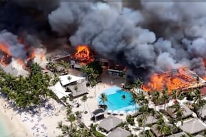 Habló una argentina que estuvo en el incendio del hotel en el Caribe