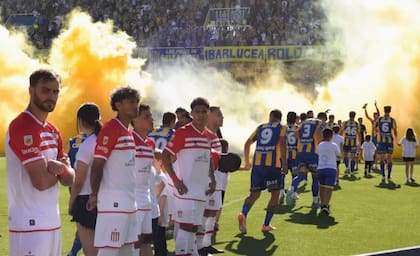 El pasillo de la polémica entre Estudiantes y Rosario Central