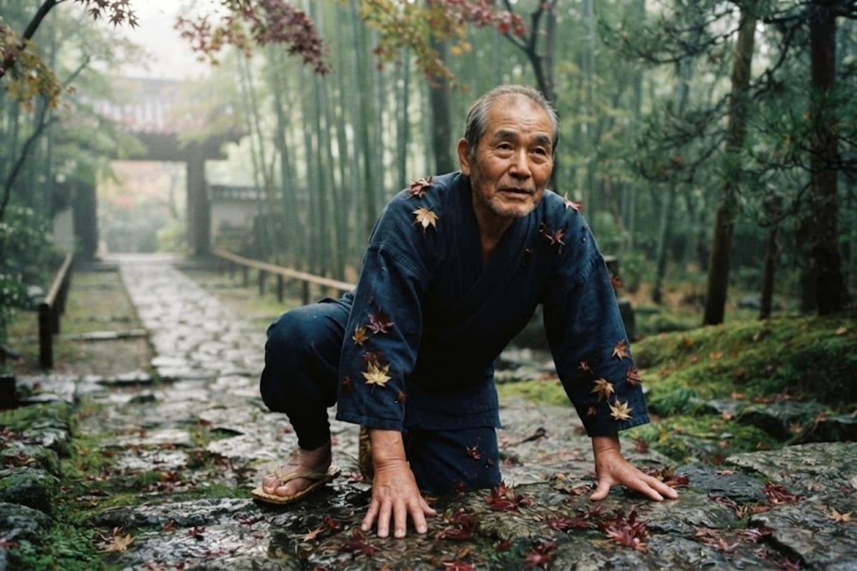 El proverbio japonés transmite la idea de la perseverancia y de levantarse después de caer
