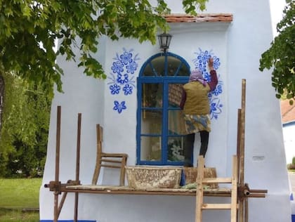 El trabajo de la artista se volvió famoso en el mundo y medios de diferentes partes de Europa la entrevistaron