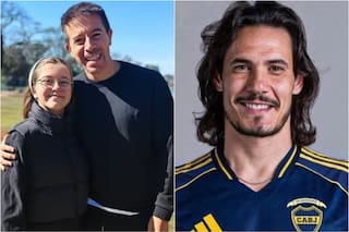 El gesto de Edinson Cavani con la hija de un periodista a la que le salvó la vida