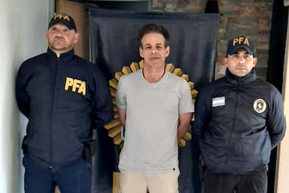 Federico "Fred" Machado, cuando la Policía Federal fue a buscarlo a la casa familiar donde cumplía prisión domiciliaria para trasladarlo a una dependencia policial