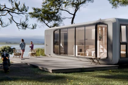 Höli Haus es una marca de casas importadas de China que se venden en Buenos Aires y Uruguay