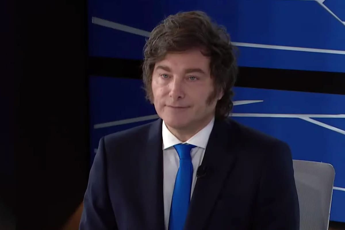 Javier Milei en LN+