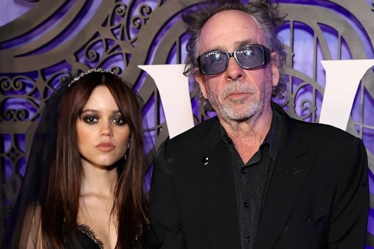 Jenna Ortega y Tim Burton, un dúo ideal para Merlina