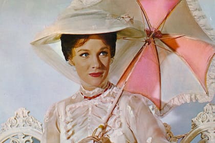 Julie Andrews en Mary Poppins