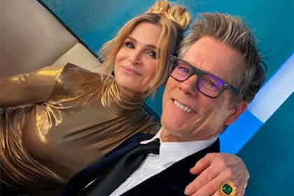 Kevin Bacon junto a su esposa Kyra Sedgwick