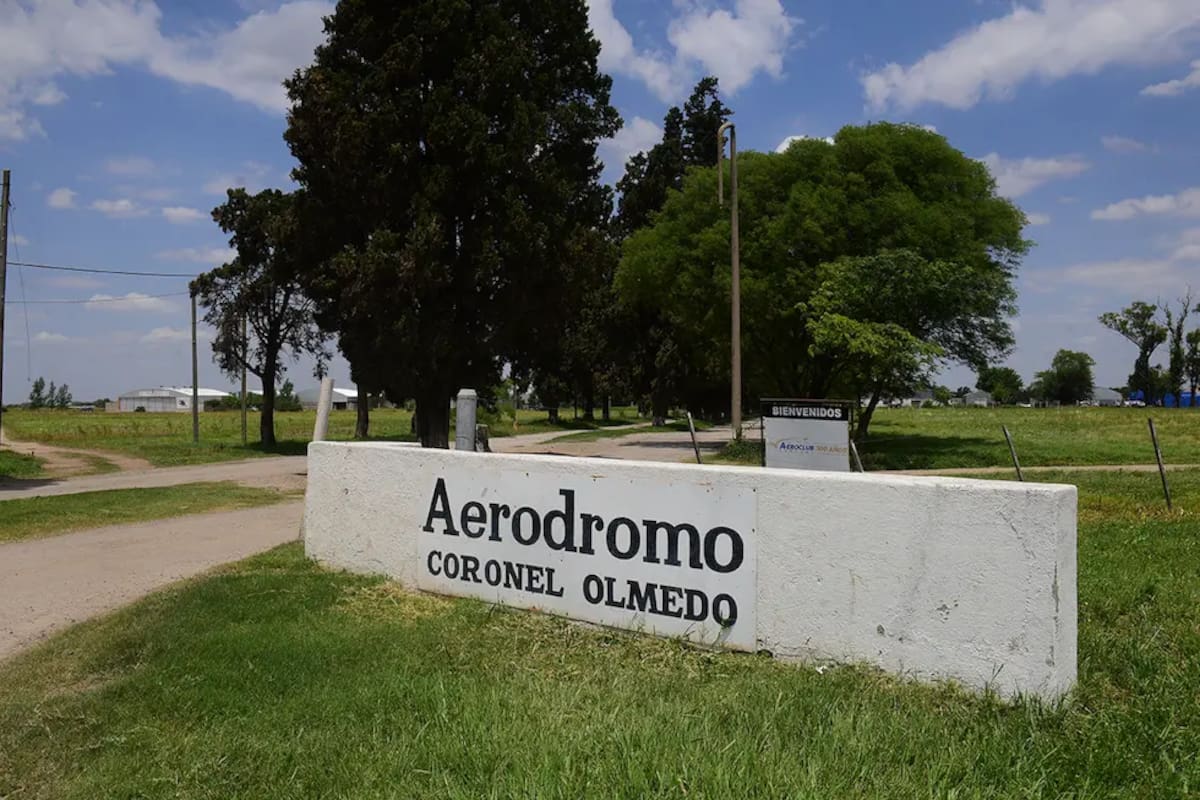 La avioneta había despegado del Aeródromo Coronel Olmedo (Foto La Voz)