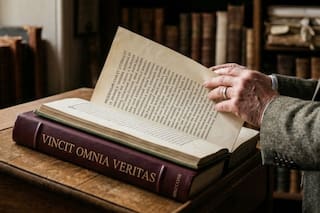 Qué quiere decir la famosa frase del latín Vincit Omnia veritas