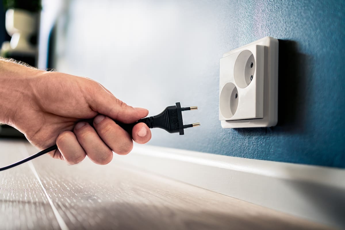 La falla de un electrodoméstico estando enchufado puede ser muy riesgosa