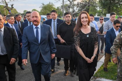 La foto junto a Insfrán que la vicepresidenta subió a sus redes sociales