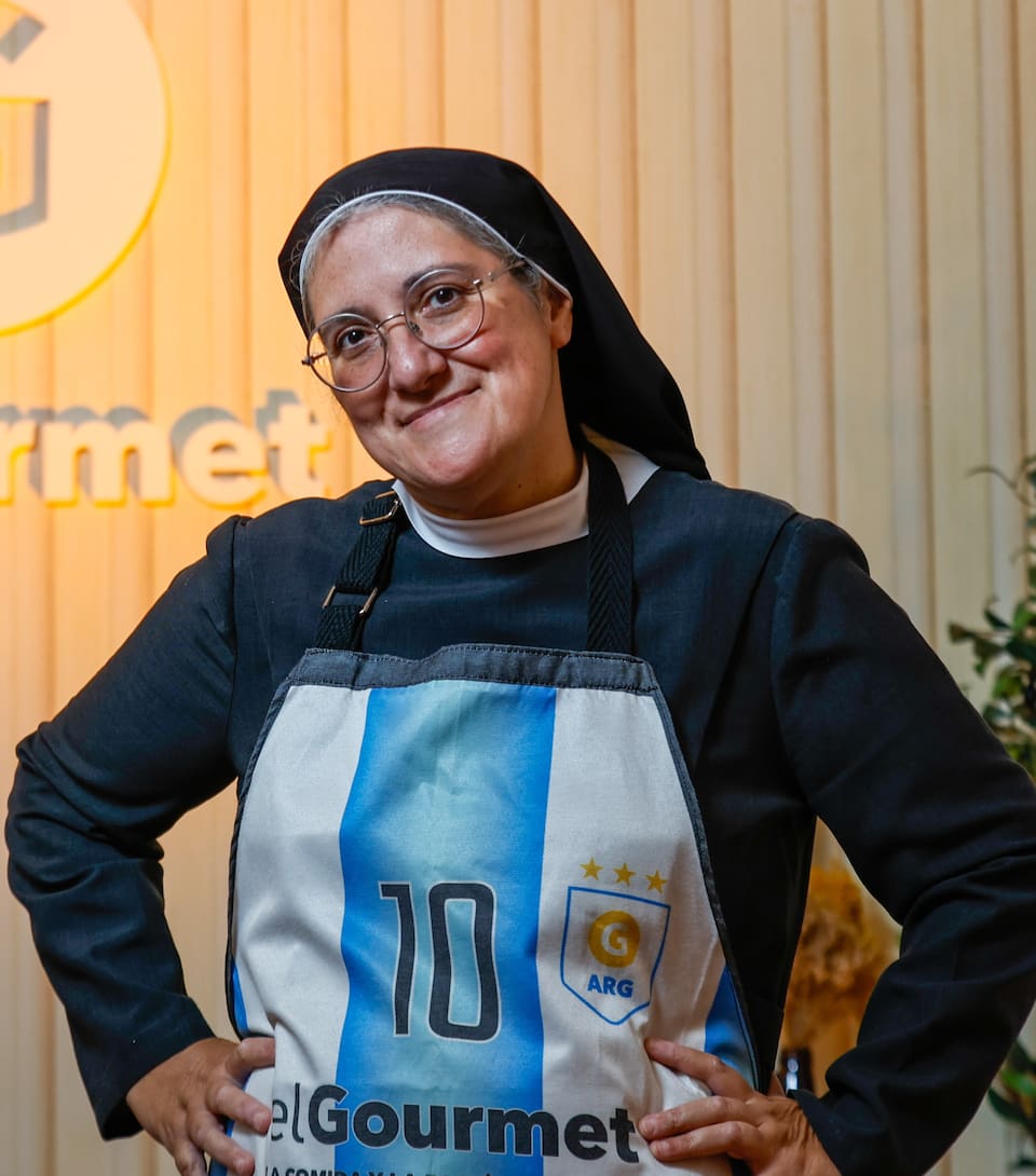 La Hermana Verónica, sobre su antecesora, Bernarda: "Yo hago recetas súper sencillas; no tengo una cocina sofisticada. Pero ella abrió como un camino, el de la religiosa que cocina"