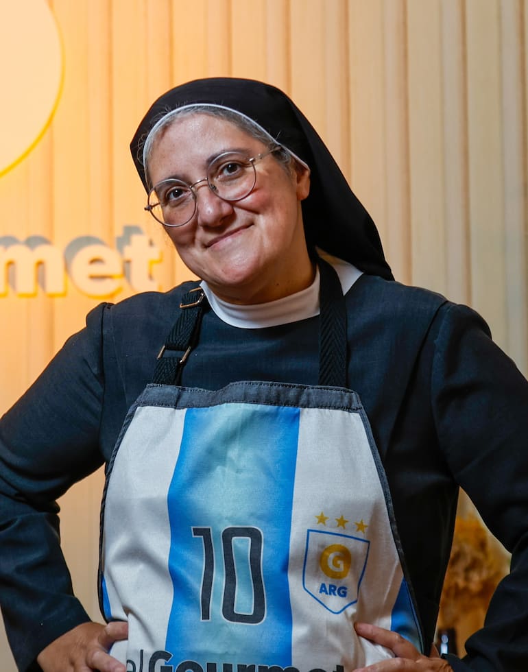 La Hermana Verónica, sobre su antecesora, Bernarda: "Yo hago recetas súper sencillas; no tengo una cocina sofisticada. Pero ella abrió como un camino, el de la religiosa que cocina"