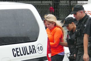 Uruguay: la esposa de Balcedo salió de la cárcel para ver a su hija internada