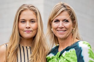 La reina Máxima y la princesa Amalia deslumbraron con sus looks de gala y dos históricas tiaras