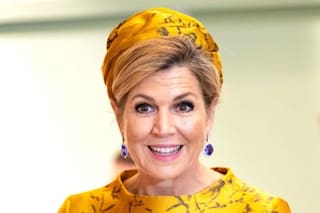 El glamuroso look bicolor con el que Máxima volvió a evidenciar por qué es la reina de la moda circular