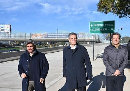Las autoridades porteñas supervisaron el avance de las obras (Foto: GCBA)