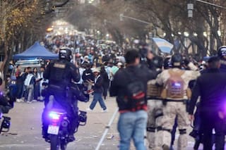 Más de 40 detenidos, robos y disturbios en la celebración del triunfo de Argentina