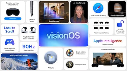 Las novedades de visionOS 26