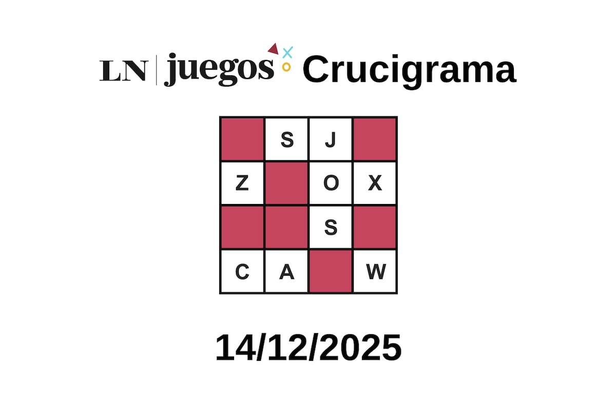Las respuestas al crucigrama del 14 de diciembre de 2025