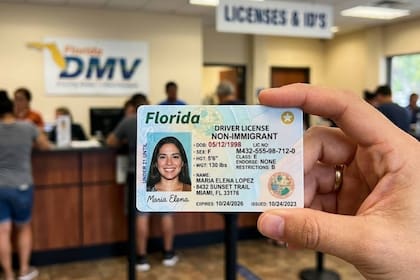 Los conductores que no son ciudadanos estadounidenses recibirán la designación “NC” en su licencia de conducir en Florida