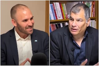 Rafael Correa le explicó a Guzmán los "efectos secundarios" de la dolarización