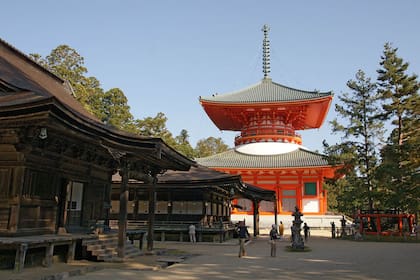 Monte Koya, centro del budismo de la rama shingon.