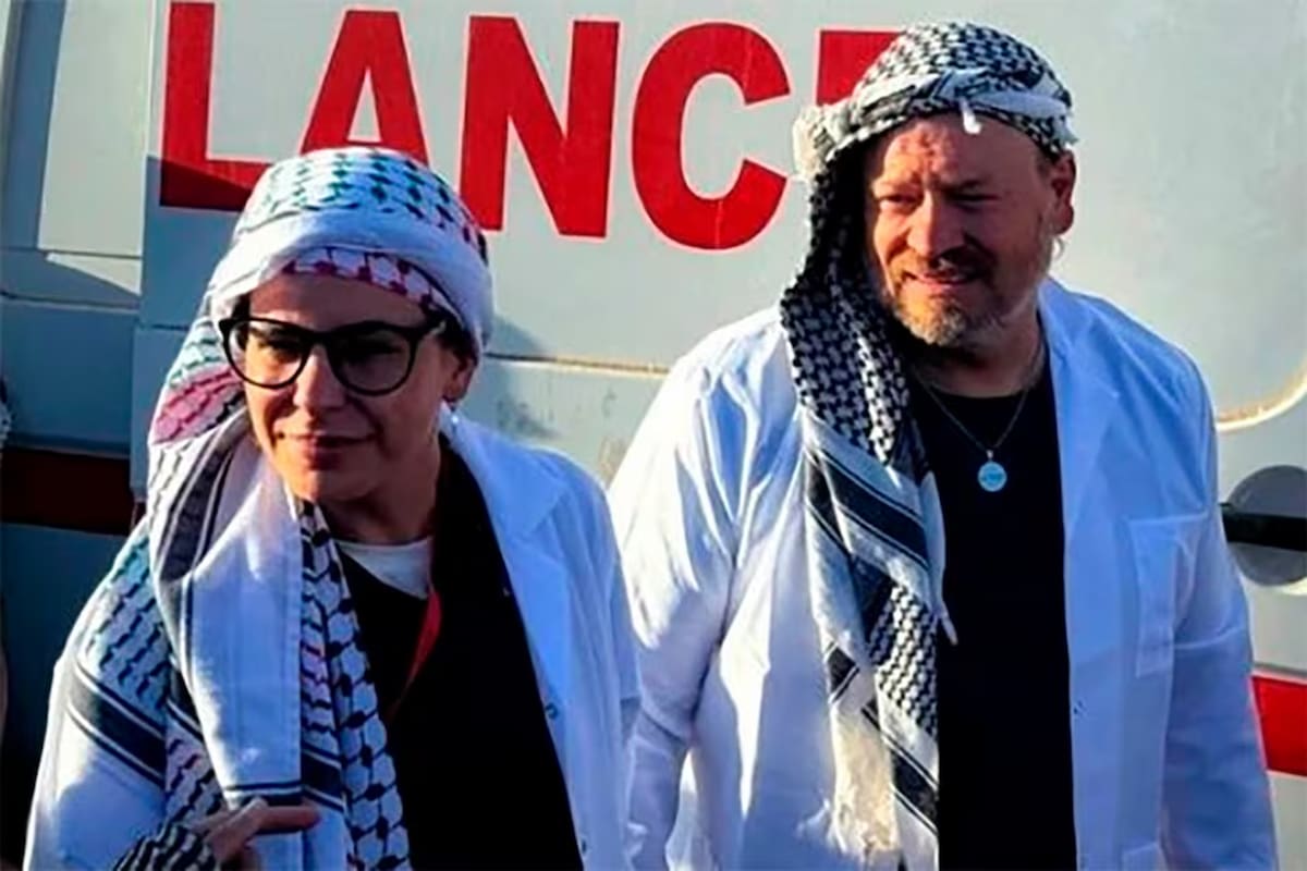 Paula Giménez y Lucas Aguilera, los dos argentinos que habían sido detenidos