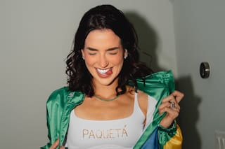 Quién es Duda, la esposa de Lucas Paquetá que es furor en las redes y celebra sus goles a puro baile
