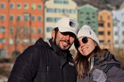 Stella y su marido, un apoyo fundamental.