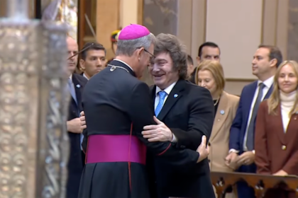Tedeum en la Catedral, saluido del presidente Milei y el arzobispo Garcia Cuerva