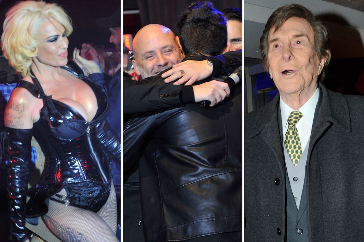 Una noche hot y emocionante: Muscari junto a su hijo y sus invitados especiales