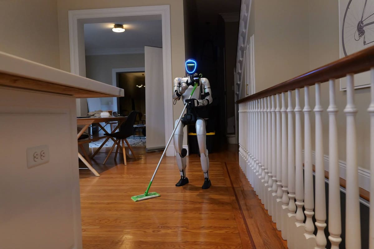 Una startup californiana llamada Gatsby presentó un servicio de limpieza a domicilio con robots
