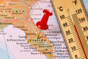 Se viene el polvo del Sahara y suben las temperaturas con neblina en Florida