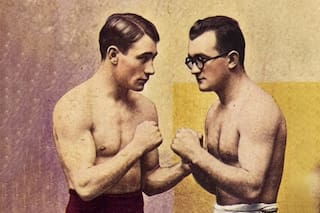 La primera pelea profesional de boxeo por un título argentino se hizo en otro país y duró... ¡14 días!