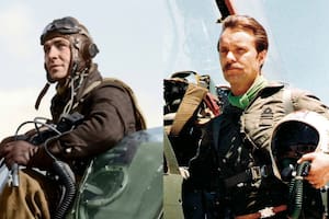 Su padre voló en la RAF y combatió a los nazis, él piloteó Mirages argentinos y enfrentó a la RAF en Malvinas