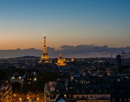"Ya está, estoy en Francia”.